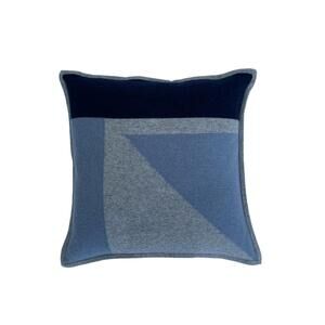 NEW KINROSS intarsia pillow in harbor multi
